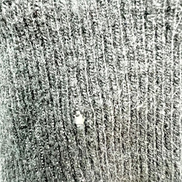 Design Assets Sweater Women's Medium Black 4 Button Shoulder Long Sleeves - Picture 3 of 7